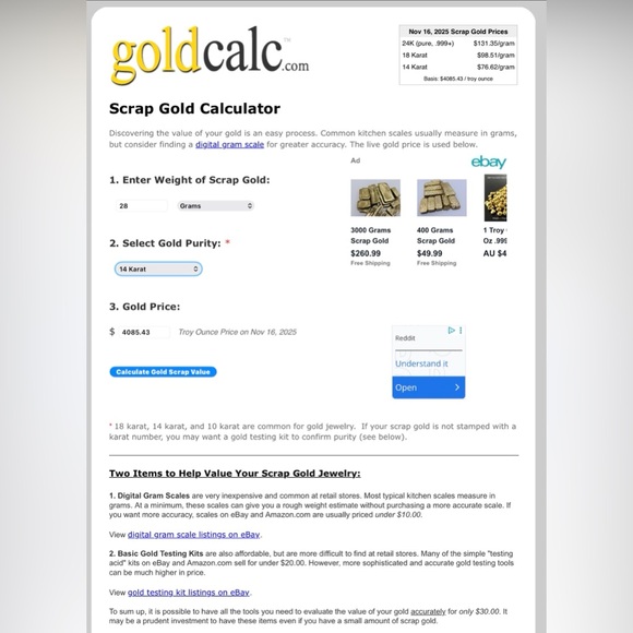 14K GOLD VINTAGE 1972 CHRISTMAS PENDANT ⭐️PLEASE READ ENTIRE LISTING & PHOTOS!⭐️ - Picture 8 of 8